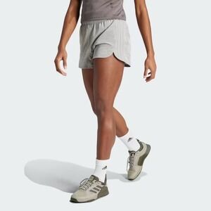 Adidas Shorts Women's M Pacer 3 Stripes Woven Athletic 3" Inseam Running Gym